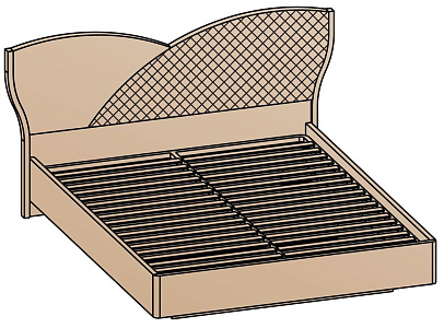 Кровать 180х200 (основание 32 мм) Кровать 180х200 (основание 32 мм)