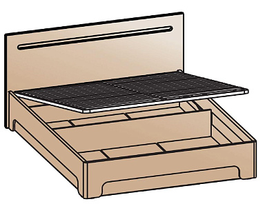 Кровать с подъемным механизмом 180х200 Кровать с подъемным механизмом 180х200