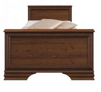 Кровать Kentaki LOZ90Х200 г/о Каштан + Матрас "Relax" Trend 90х200