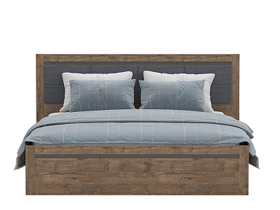 Кровать с мягким элементом c гибким основанием Кровать с мягким элементом c гибким основанием