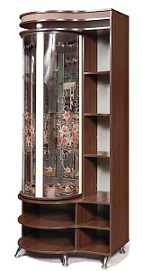 Шкаф с витриной (правый)