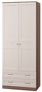 Шкаф двухдверный с ящиками