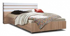 Кровать «1600 Хилтон» Дуб сонома + Матрас "Relax" Trend 160х200