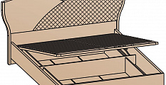 Кровать Уна с подъемным механизмом (Дуб сонома) 180х200